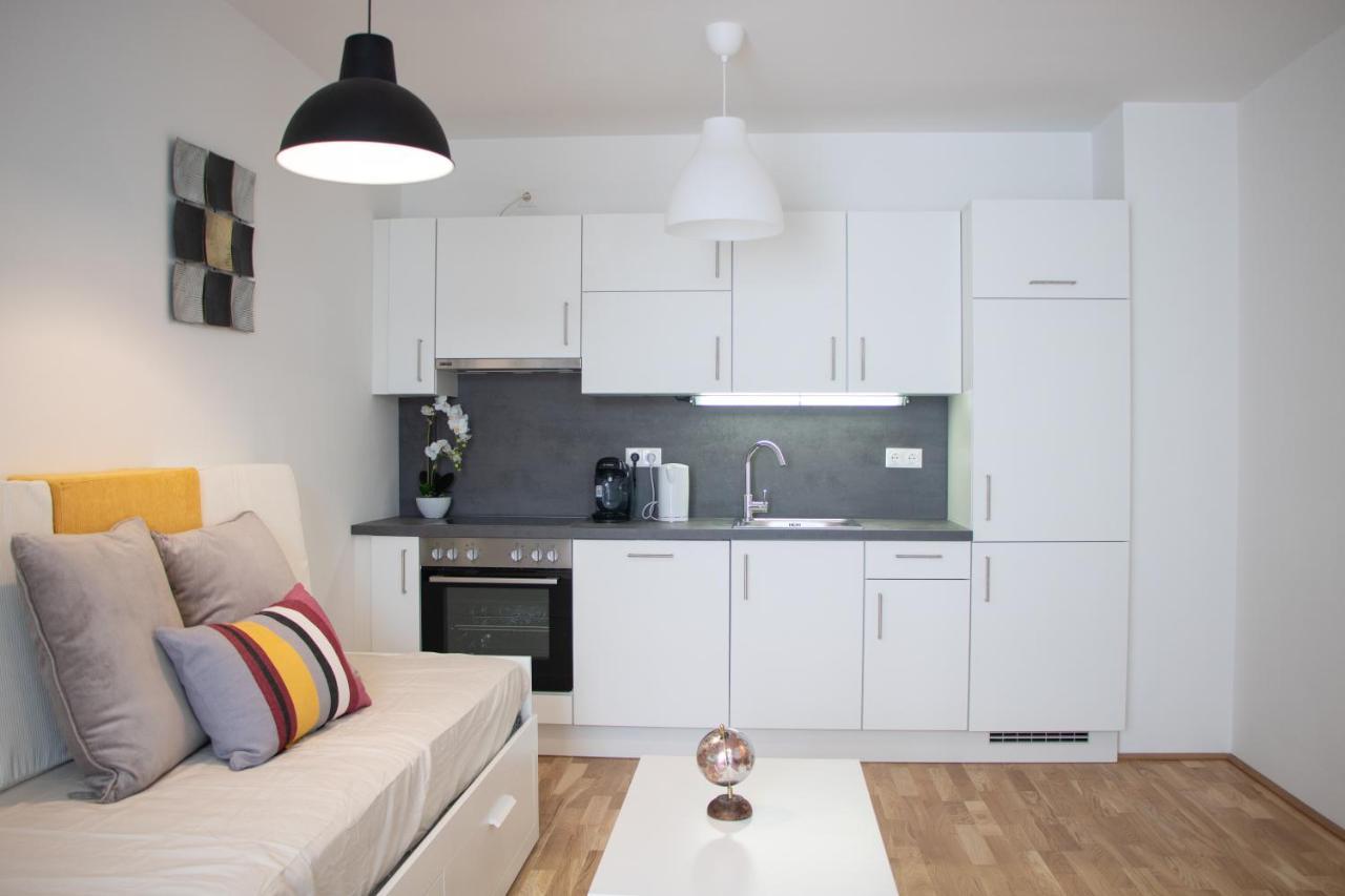 Flat2Go Modern Apartments - Harmony Of City And Nature فيينا المظهر الخارجي الصورة