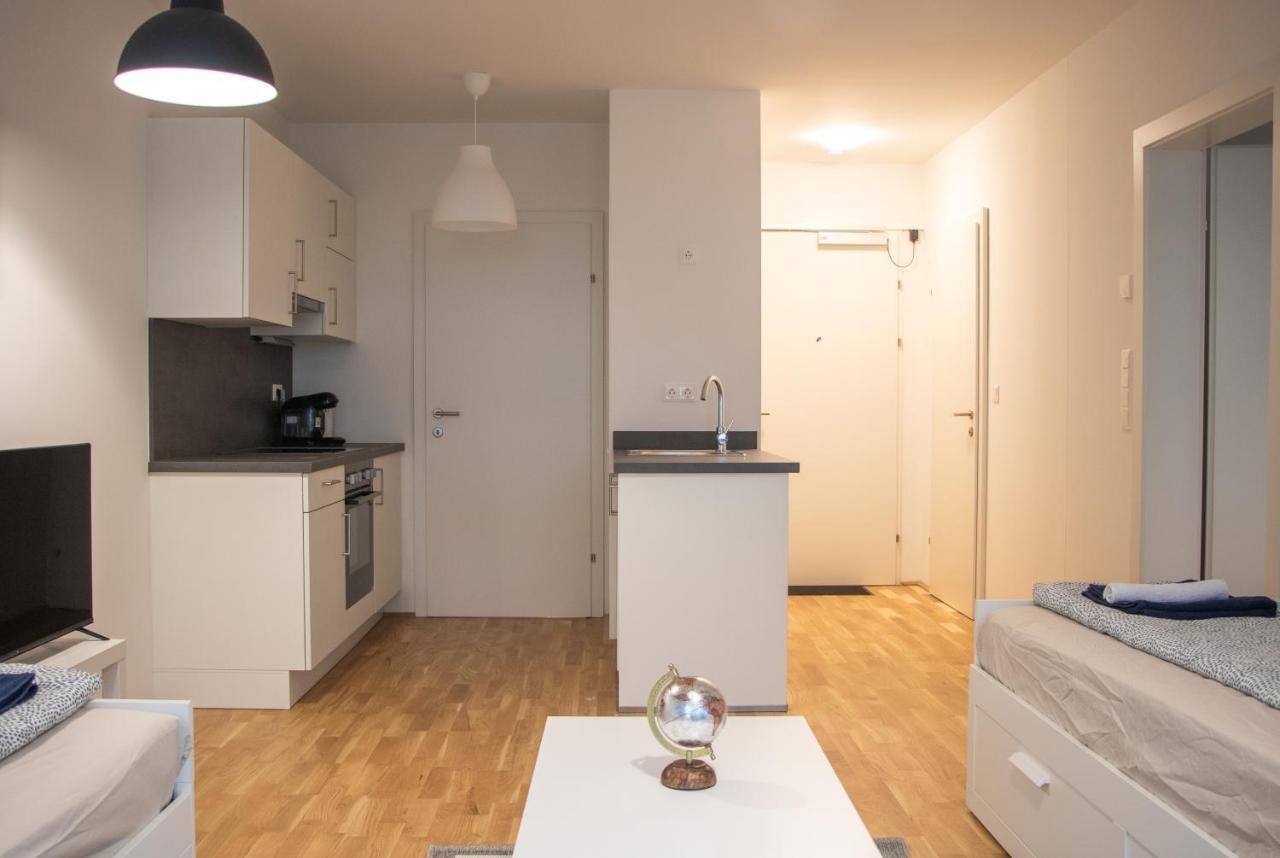 Flat2Go Modern Apartments - Harmony Of City And Nature فيينا المظهر الخارجي الصورة
